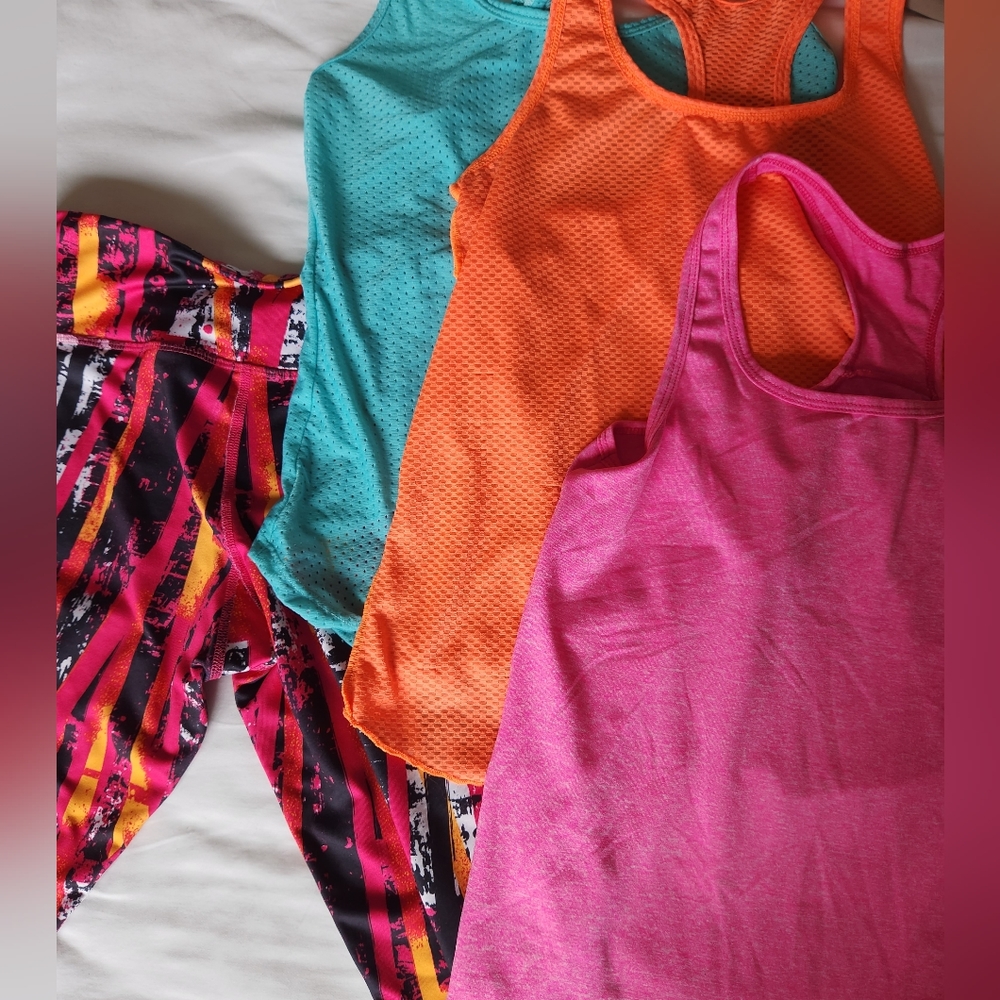 Workout Shirt and Pant Three outfit bundle